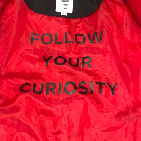 Garage Black Striped Puffer Jacket - Picture 5 of 6